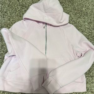Lululemon Cropped Scuba Pink Size Xs/S